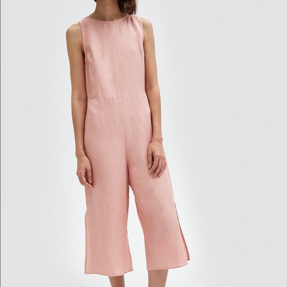 Need Supply Co Farrow Pink Jumpsuit - Picture 2 of 7